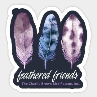 CB Feathered Friends 3 Sticker